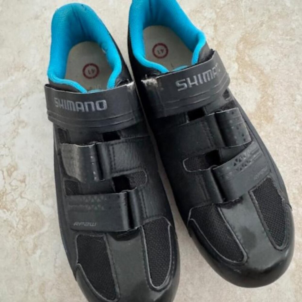 Shimano Cycling Shoes Size 41/ 9 – Black SPD Spin Bike Shoes plus cleats